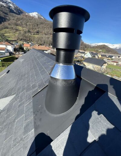 Cheminée de poêle à bois à Tarbes - CONCEPT CHAUFFAGES ÉNERGIES